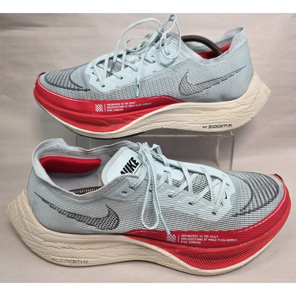 Nike Men's (Sz 13) ZoomX Vaporfly Next% 2 Glacier Blue Running Shoes